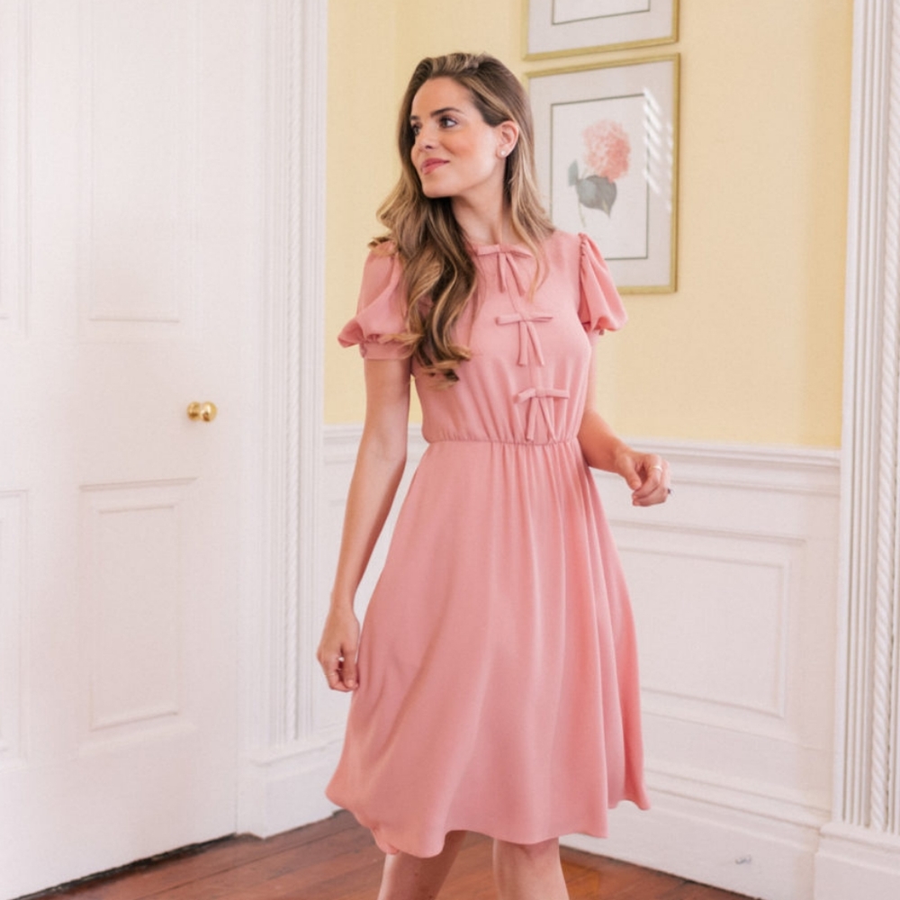 Gal Meets Glam Ellie Dress in Pink